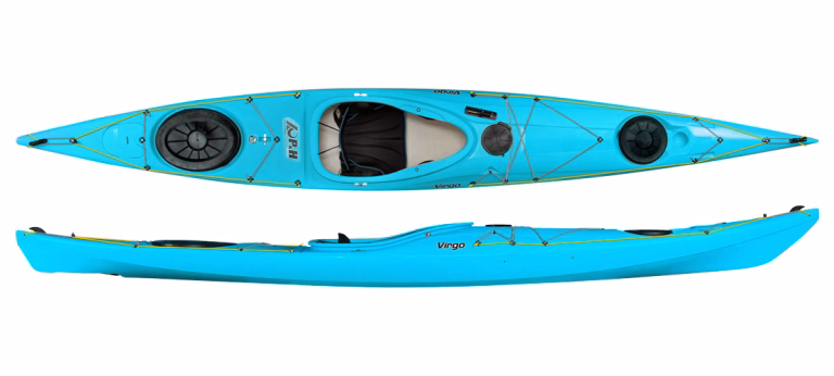 P&H Virgo MV sea kayak side profile in CoreLite X construction
