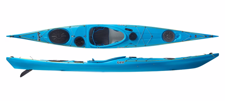 P&H Leo HV sea kayak, side profile